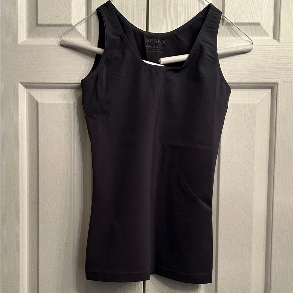 SPANX Black Sculpting Tank Top